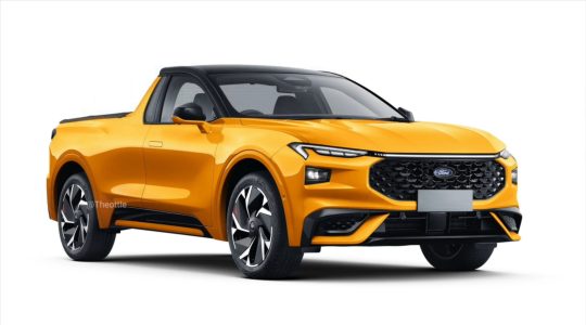 Ford Falcon Ute Rendering (2)