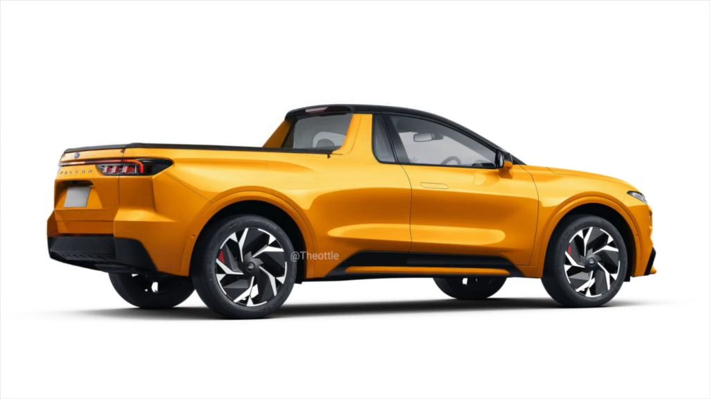 Ford Falcon Ute Rendering (3)