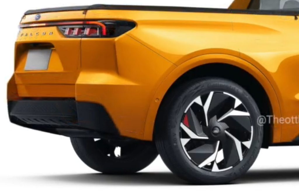 Ford Falcon Ute Rendering (5)