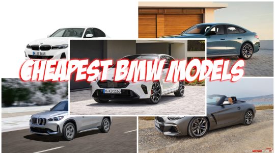 Cheapest BMW Models