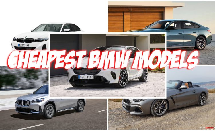 Cheapest BMW Models