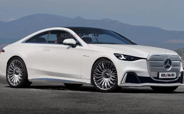 Mercedes S Class Coupe Rendering (1)