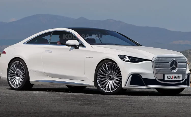Mercedes S Class Coupe Rendering (1)