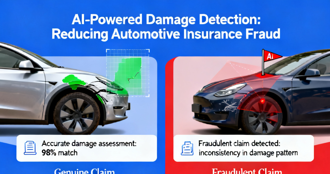 Reducing Insurance Fraud in Automotive Claims with AI Powered Damage Detection