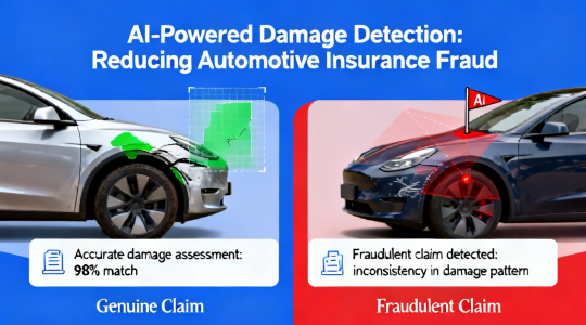 Reducing Insurance Fraud in Automotive Claims with AI Powered Damage Detection