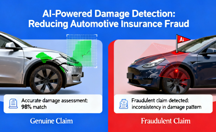 Reducing Insurance Fraud in Automotive Claims with AI Powered Damage Detection