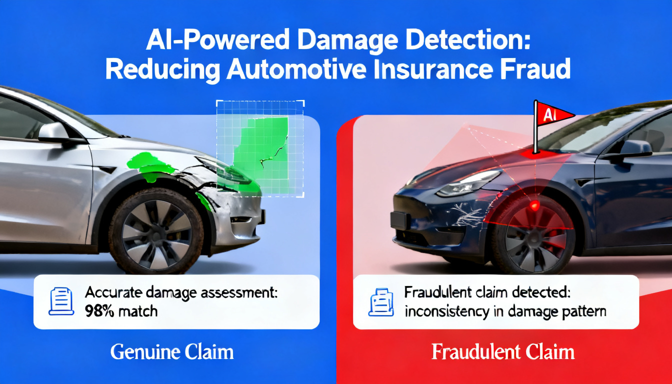 Reducing Insurance Fraud in Automotive Claims with AI Powered Damage Detection