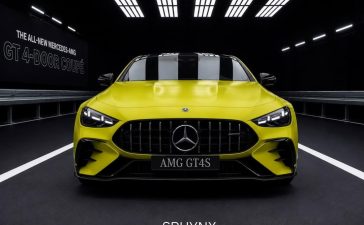 2027 Mercedes AMG GT 4 Door Coupe Rendering (3)