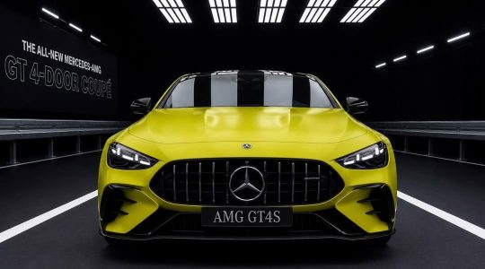 2027 Mercedes AMG GT 4 Door Coupe Rendering (3)