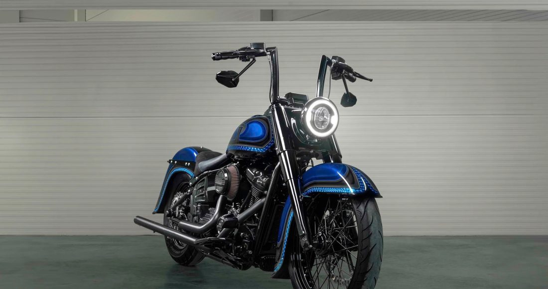 Blue Dream Harley Davidson by Killer Custom (2)