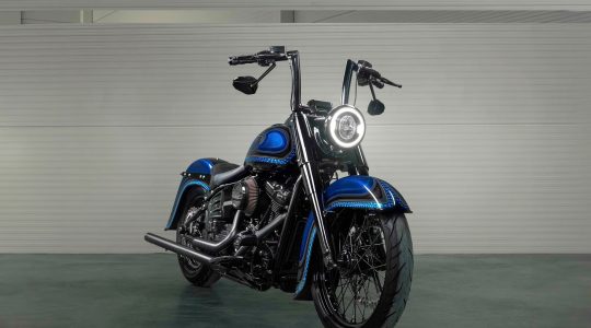 Blue Dream Harley Davidson by Killer Custom (2)