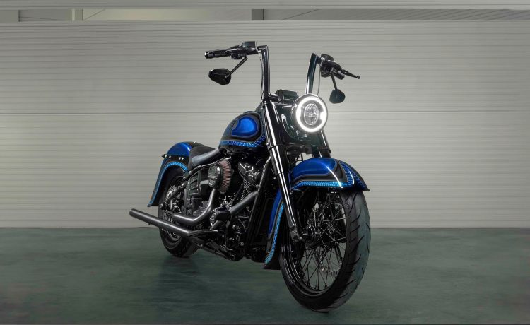 Blue Dream Harley Davidson by Killer Custom (2)