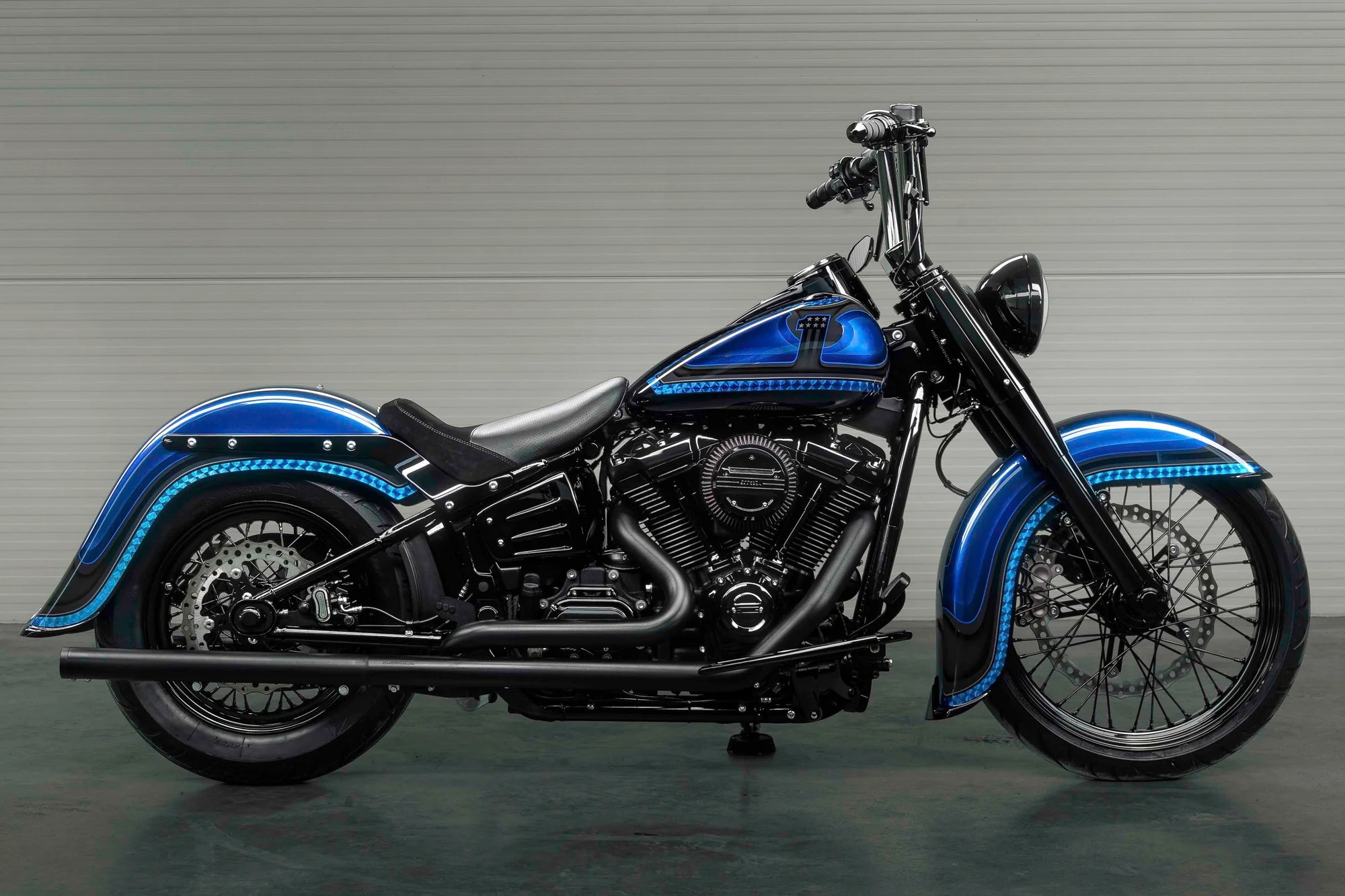 Blue Dream Harley Davidson by Killer Custom (3)