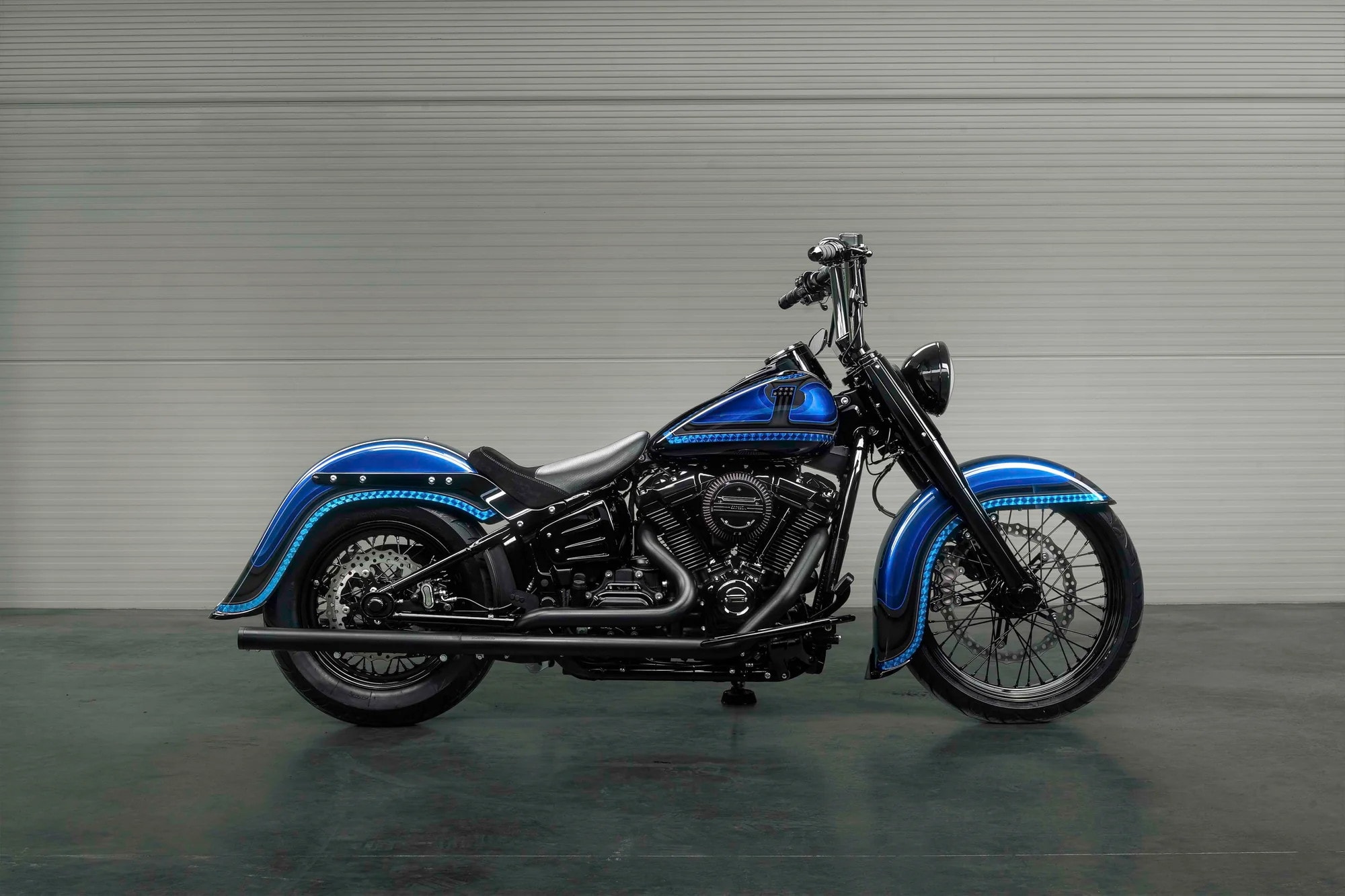 Blue Dream Harley Davidson by Killer Custom (5)