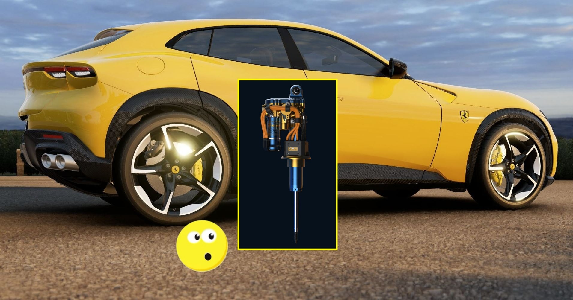 Ferrari Purosangue Shock Absorber