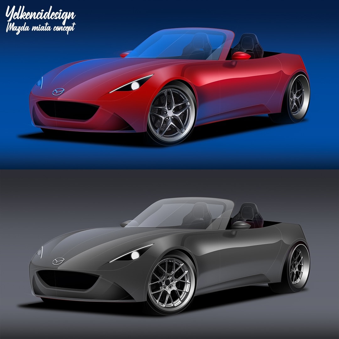 2028 Mazda MX 5 Miata Rendering (1)