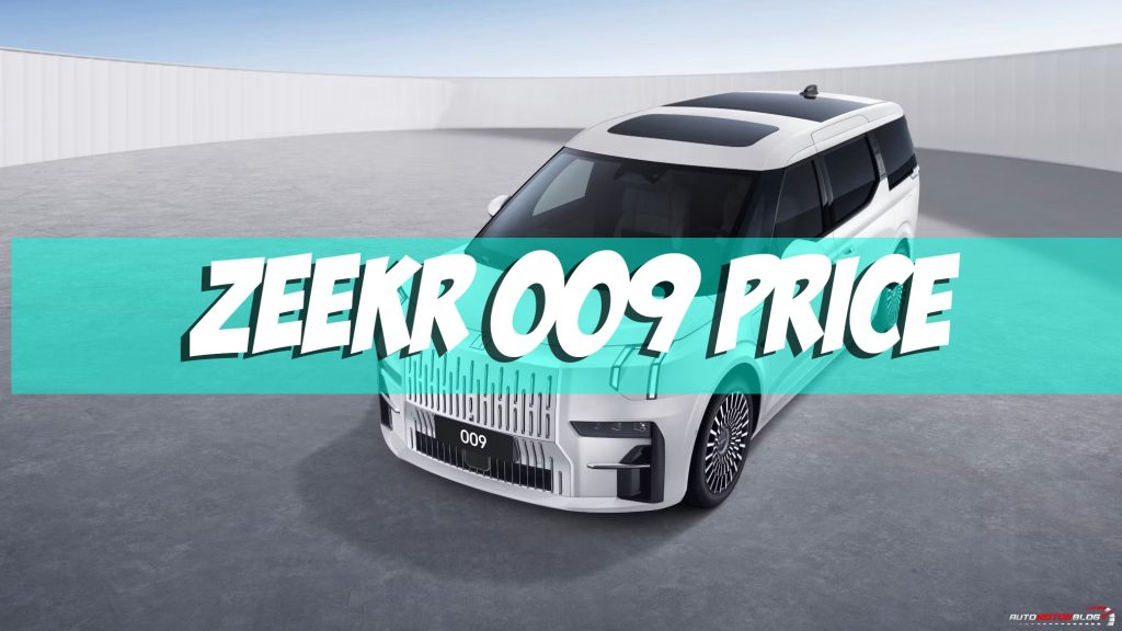 Zeekr 009 Price