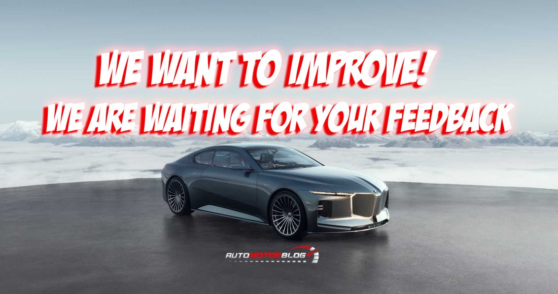 Automotorblog.com We want to improve We are waiting for your feedback