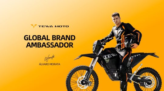 TEWA MOTO Signs Álvaro Morata as First Global Brand Ambassador, Accelerating the Electrification of Power Sports (1)