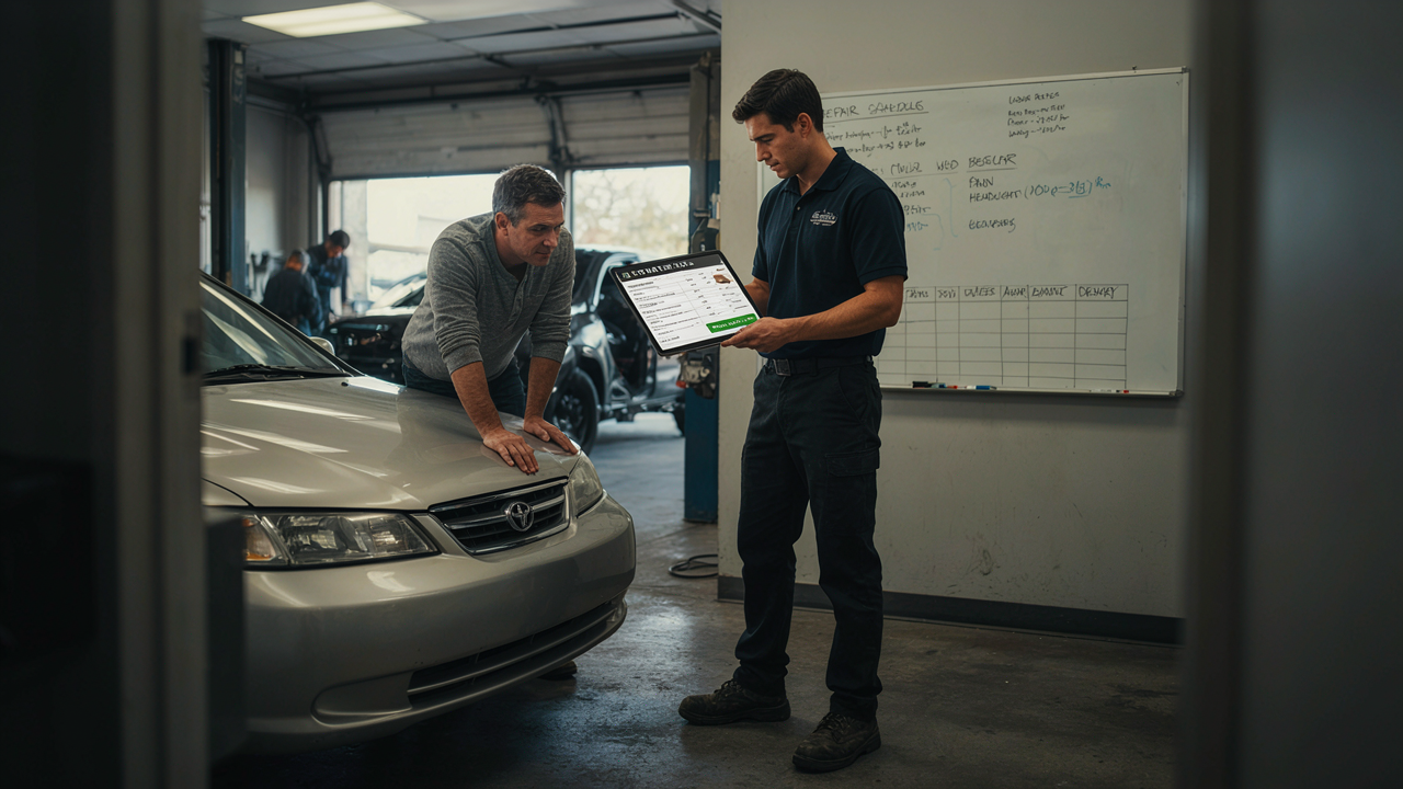 What Does a Collision Repair Estimate Actually Include