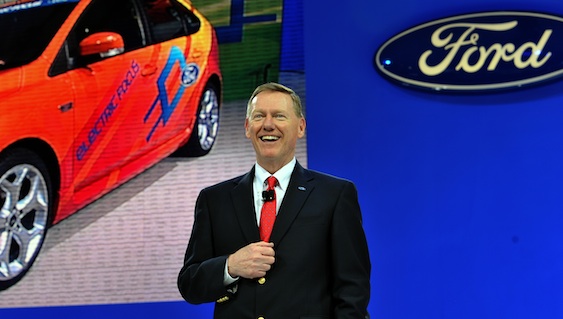 Ford CEO, Alan Mulally 