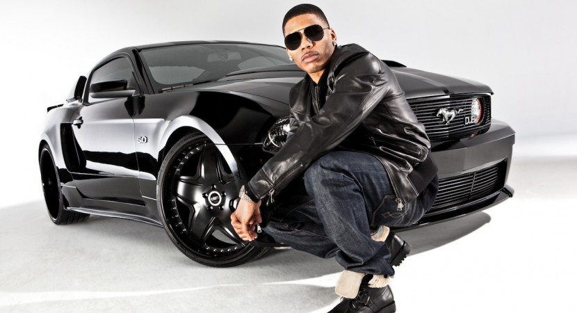 Nelly and the DUB Ford Mustang