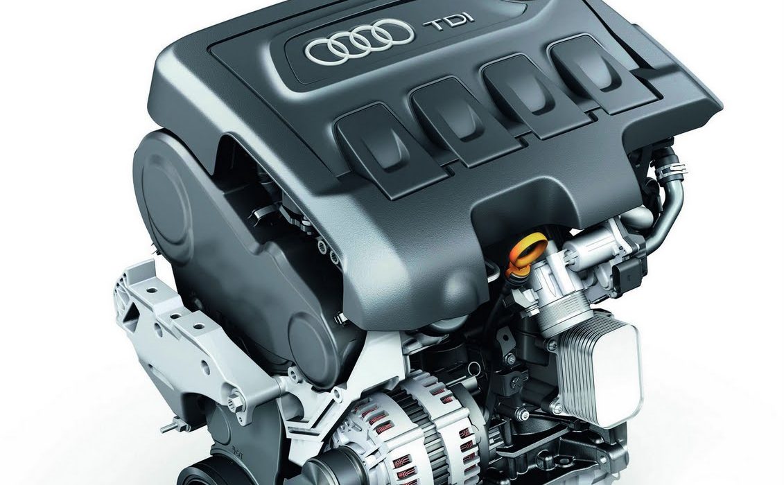 TDI engine of the Audi TT