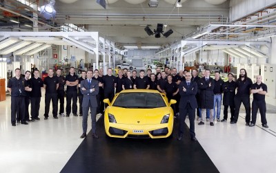 10000th Lamborghini Gallardo
