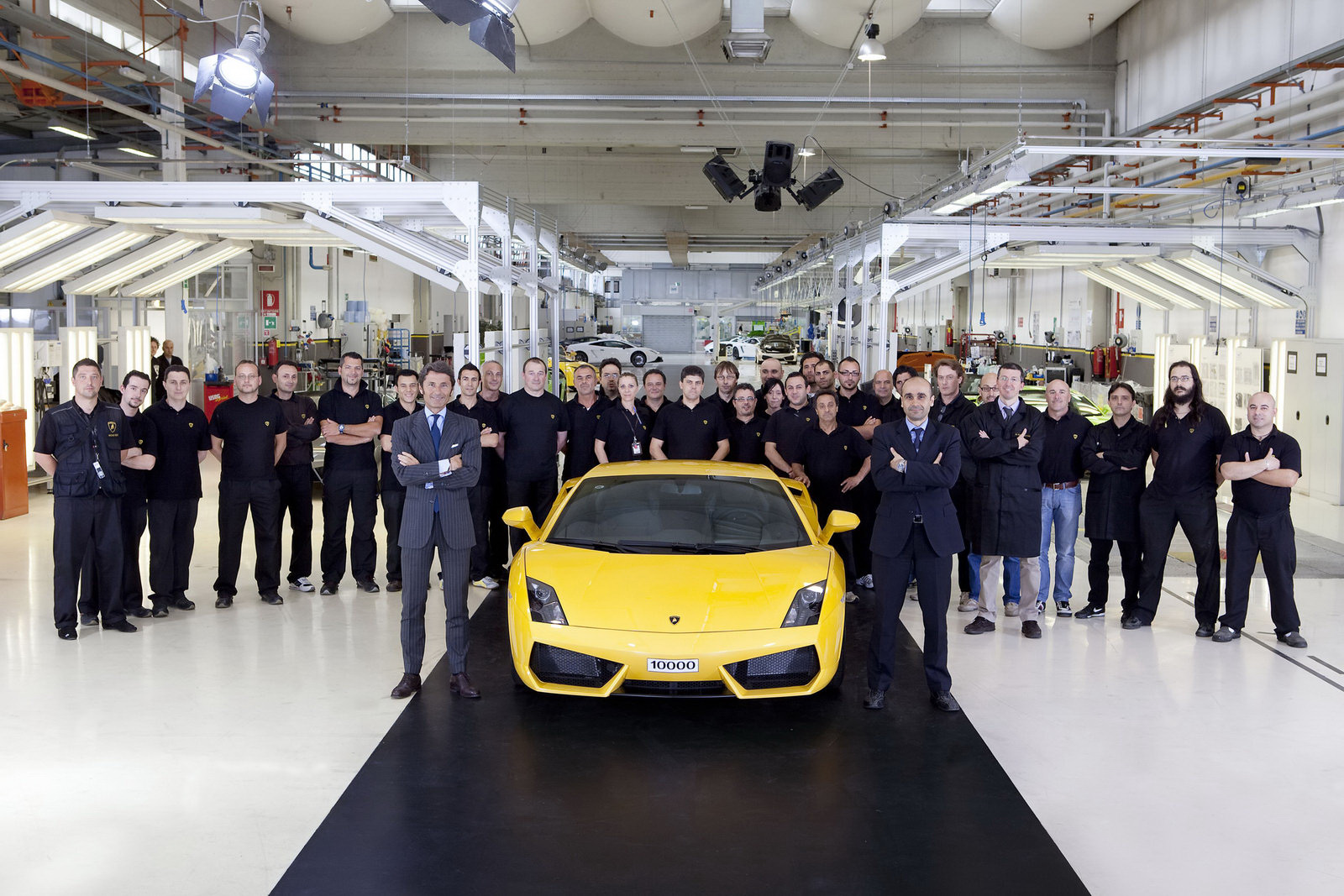 10000th Lamborghini Gallardo