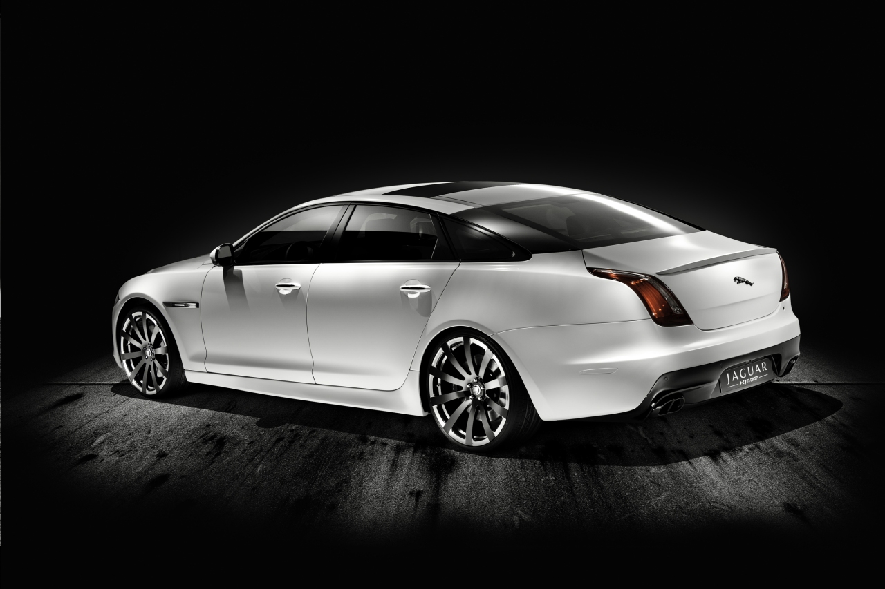 Jaguar XJ75 Platinum Concept Rear