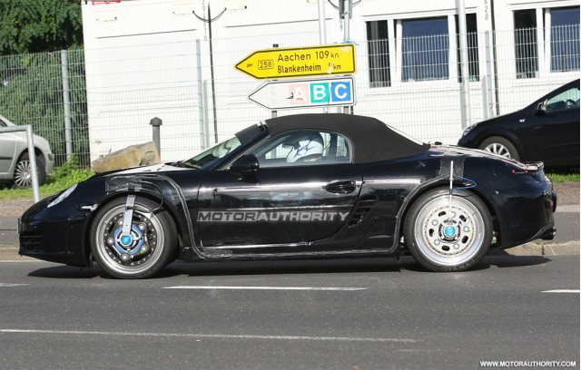 2012 Porsche Boxter Spy Shot