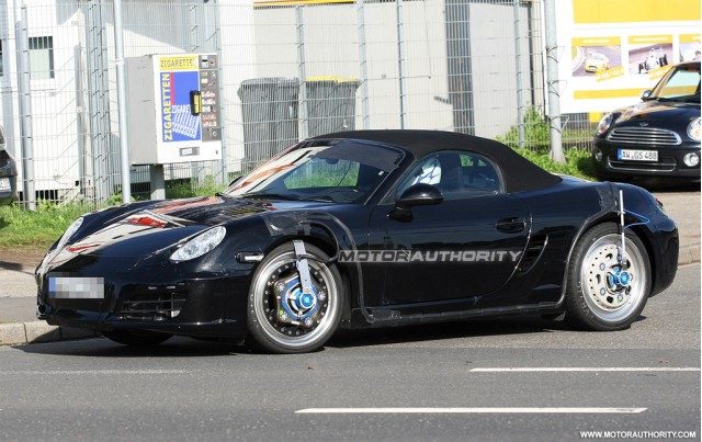 2012 Porsche Boxter Spy Shot