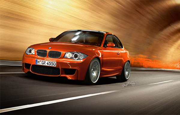 BMW 1 Series M Coupe Rendering