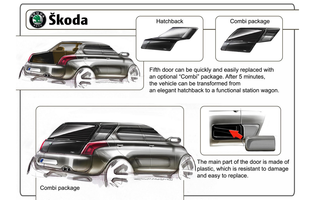 Skoda Felicia sketch