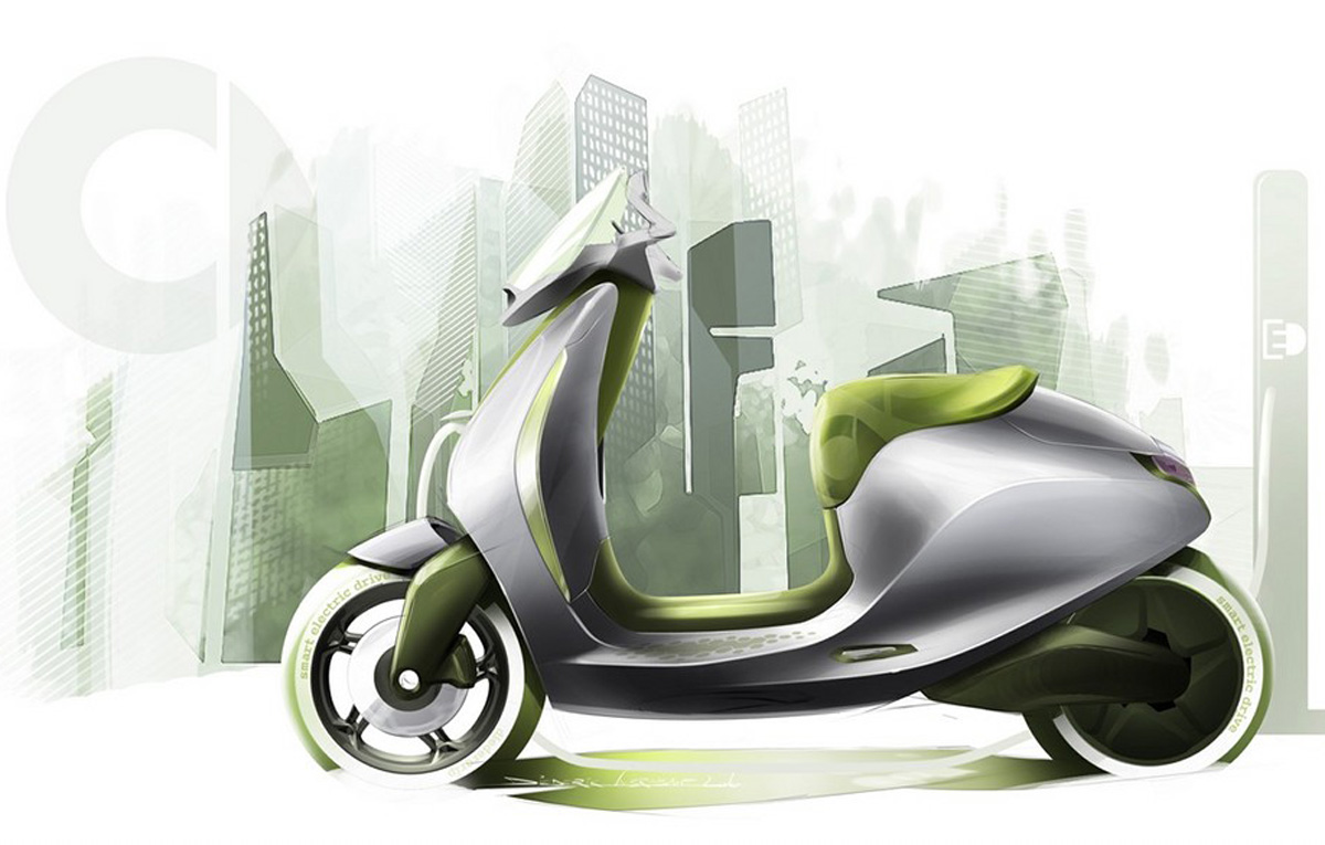 Smart Electric Scooter Concept