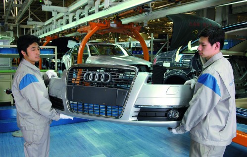 Audi plant in China