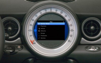 Mini interior and iPod interface