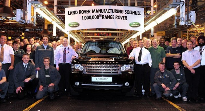 1000000th Range Rover