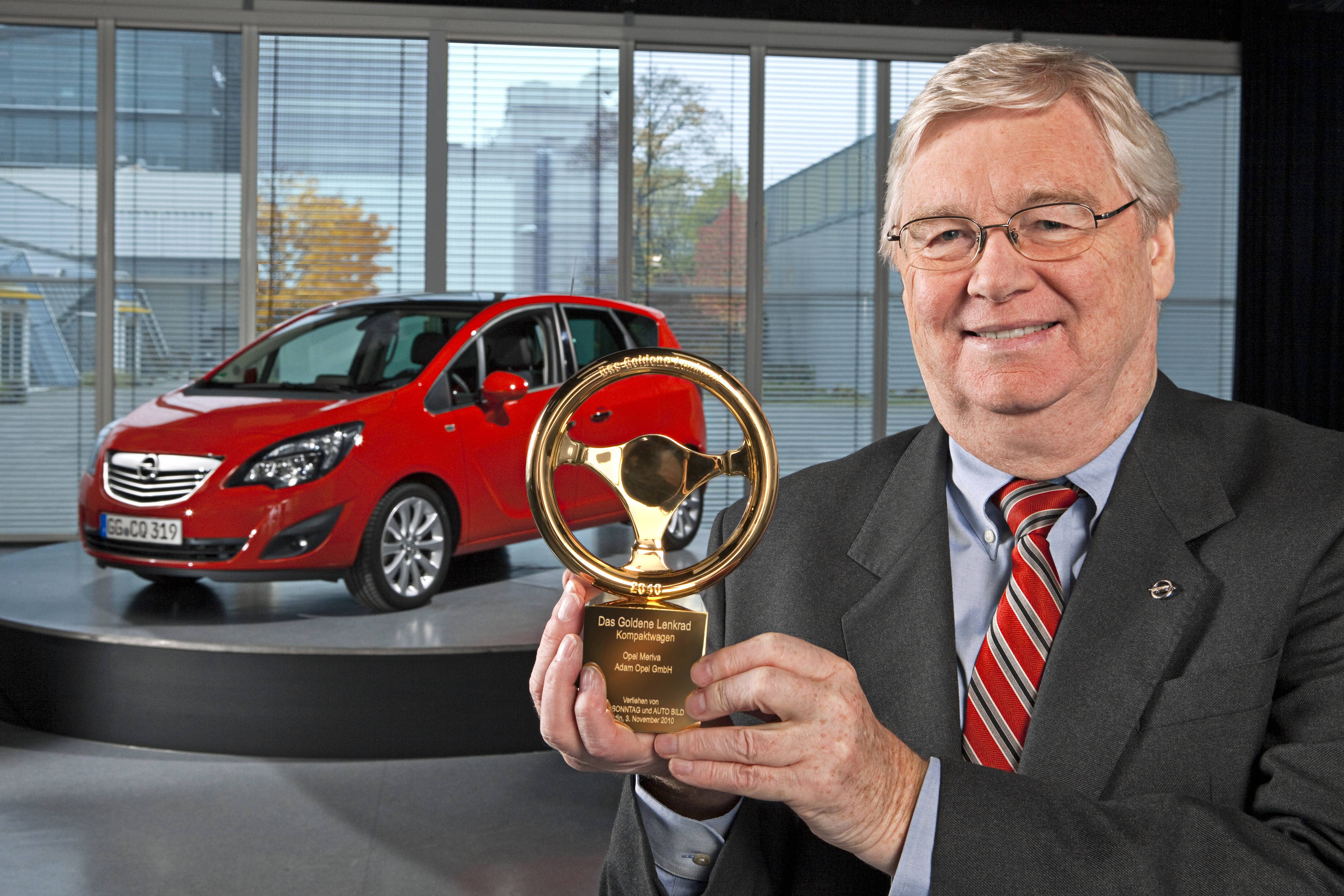 Opel Meriva wins Golden Steering Wheel