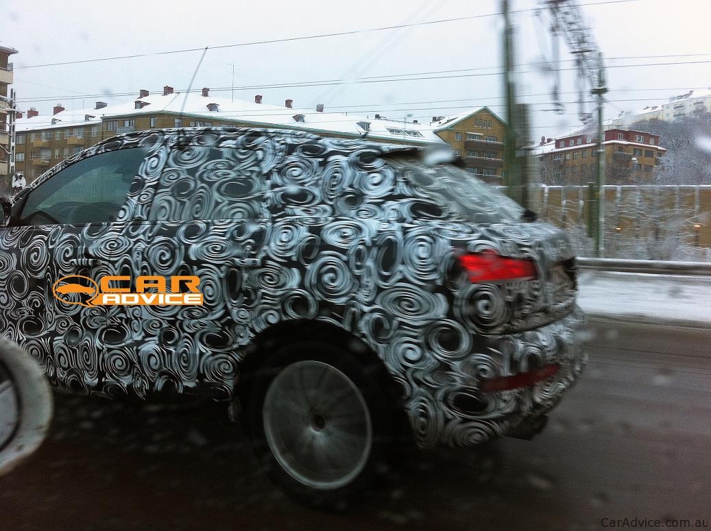 New Audi Q3 Spied