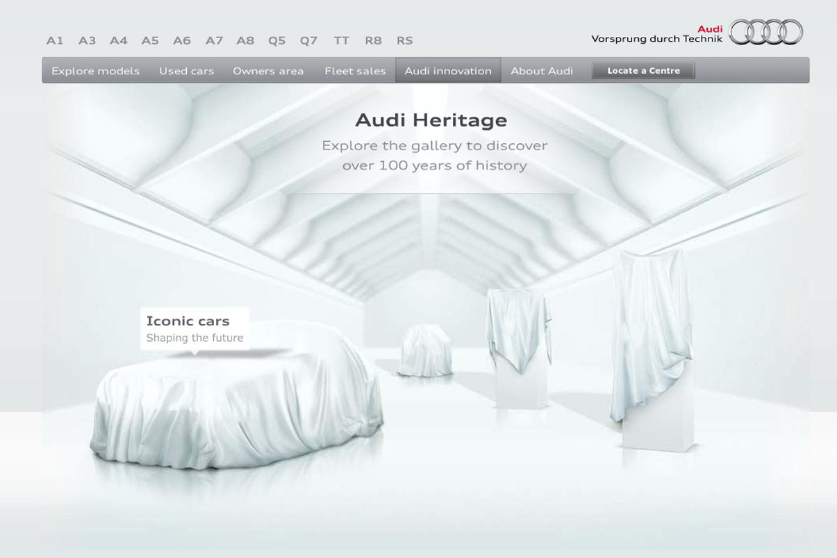 Audi UK Heritage Showroom