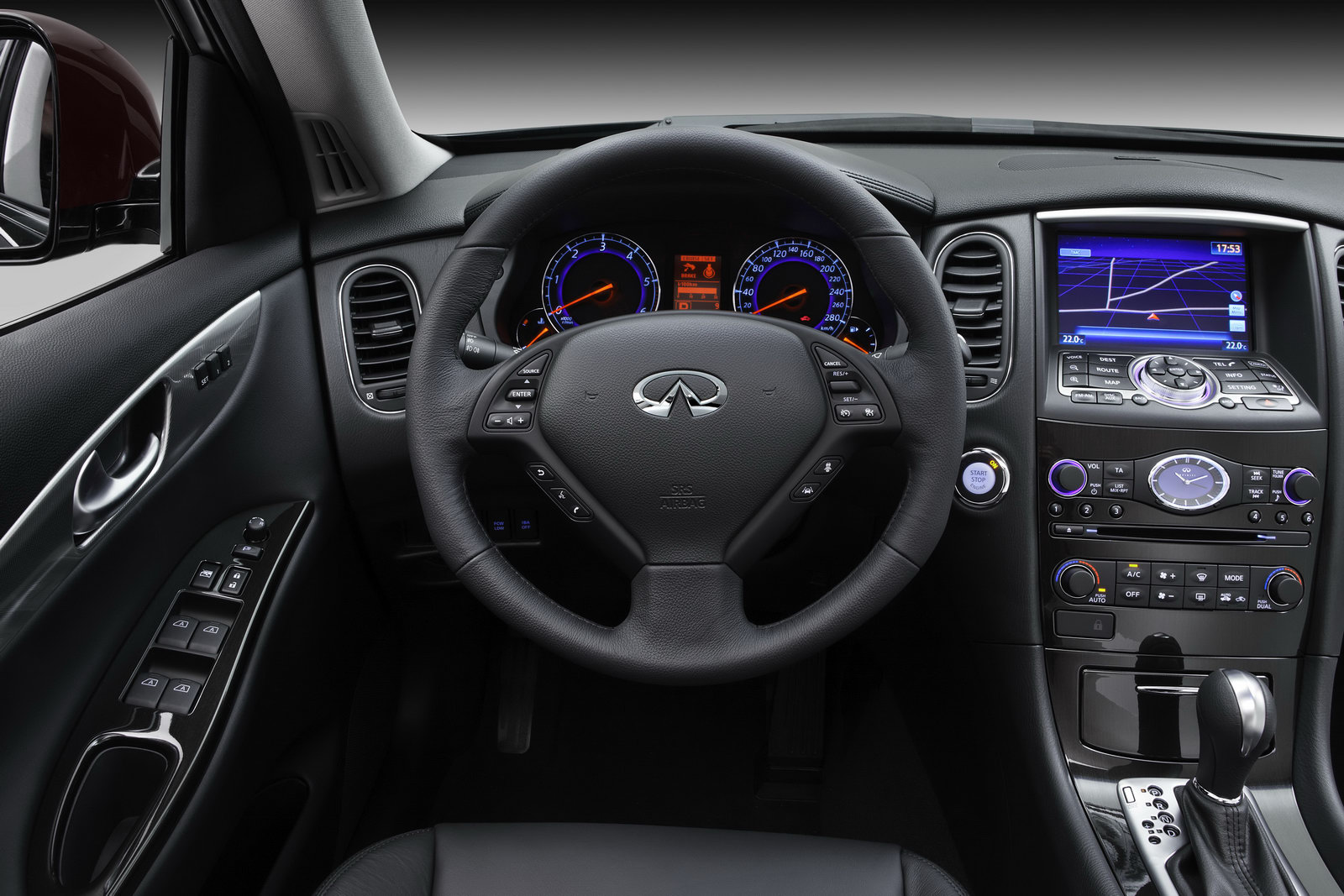 Infiniti EX30d Black Premium edition