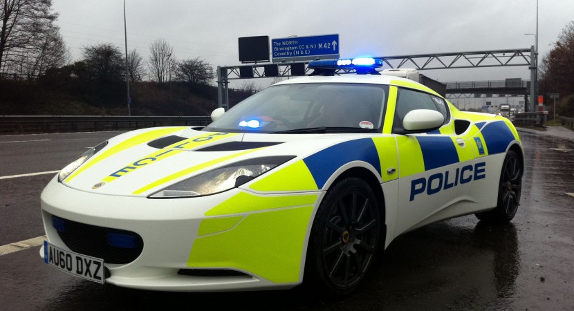 Police Lotus Evora