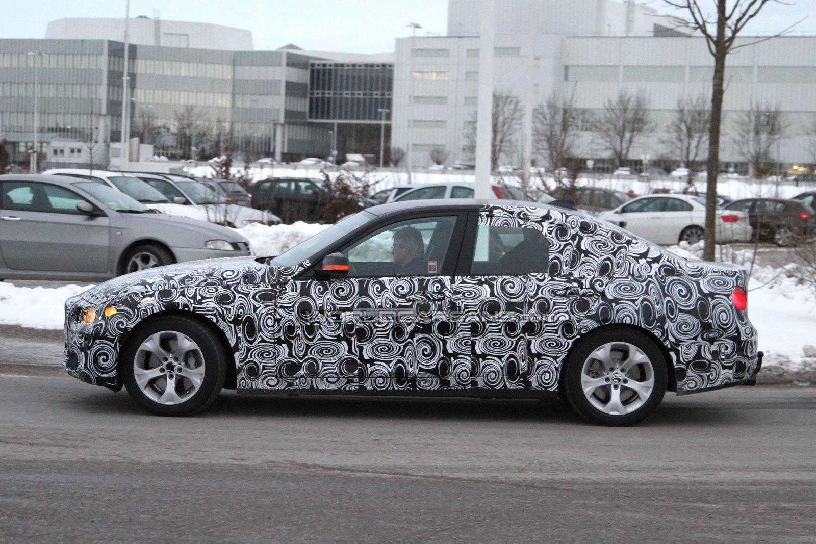 2012 BMW 3 Series Hybrid spyshot