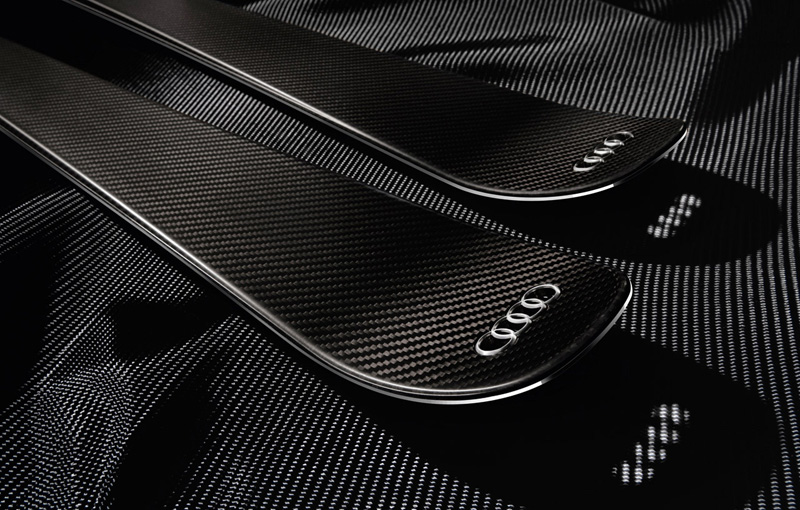 Audi carbon fiber skis