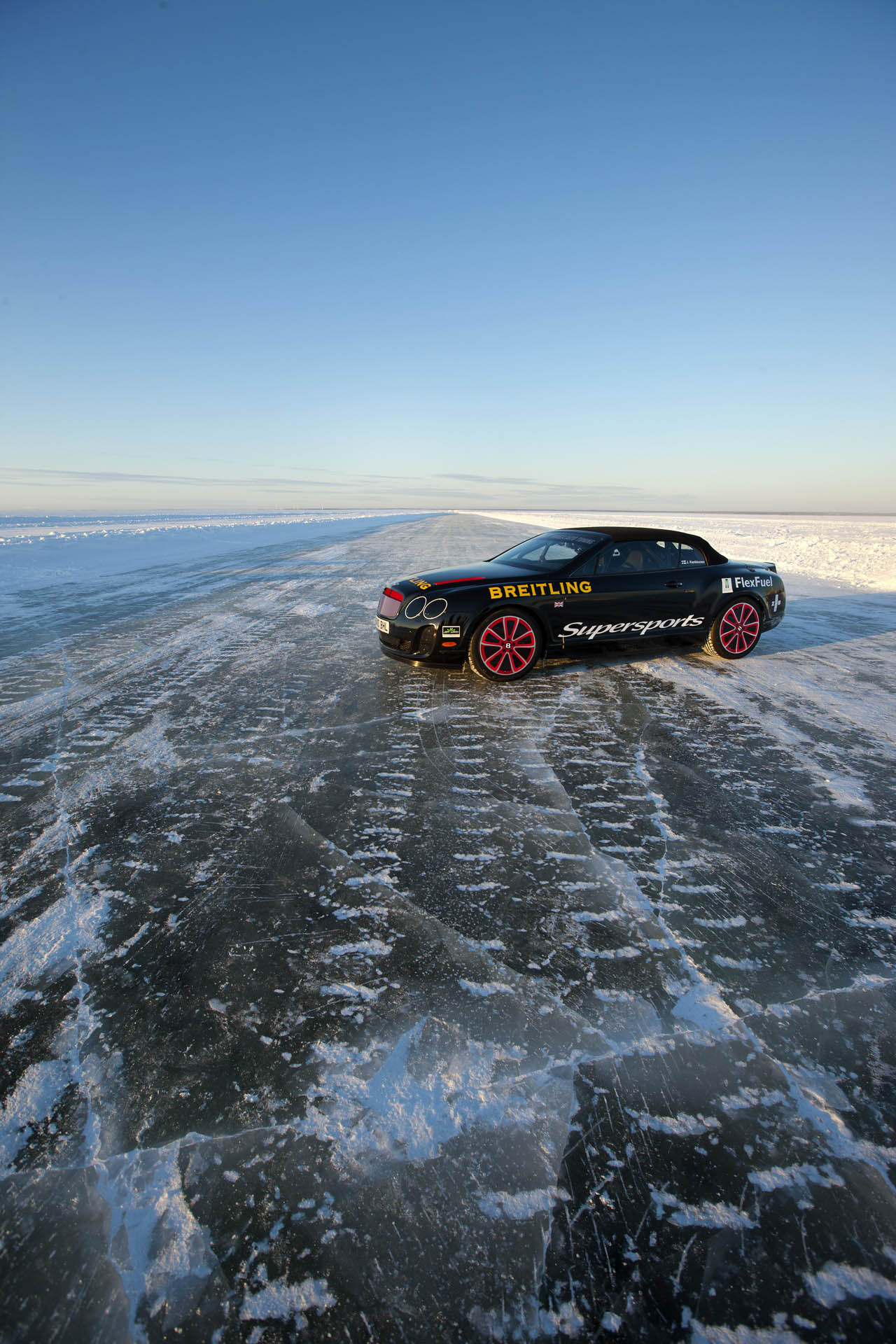 Bentley Continental Supersports Ice-Speed Record Convertible