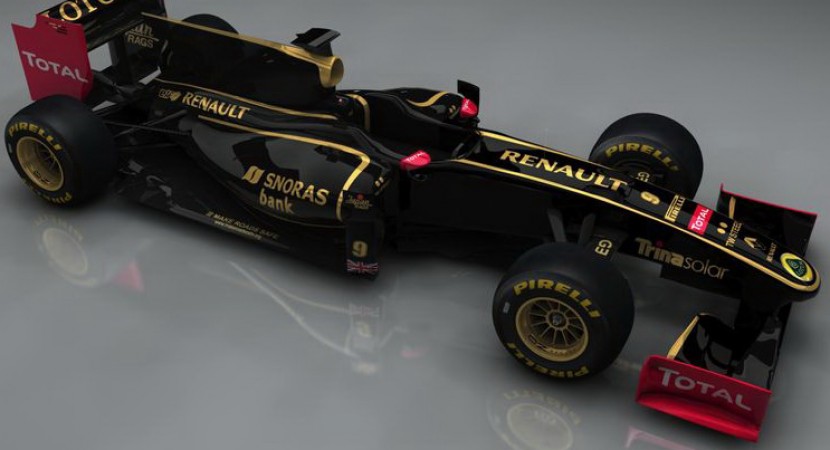 Lotus-Renault F1 racer