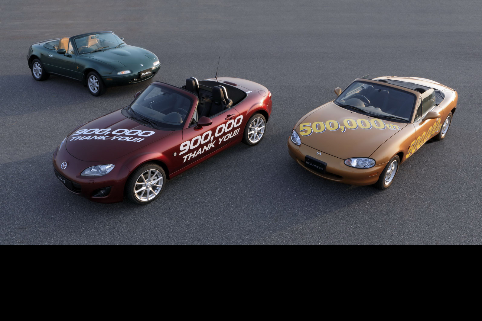 Mazda MX-5 celebratory car