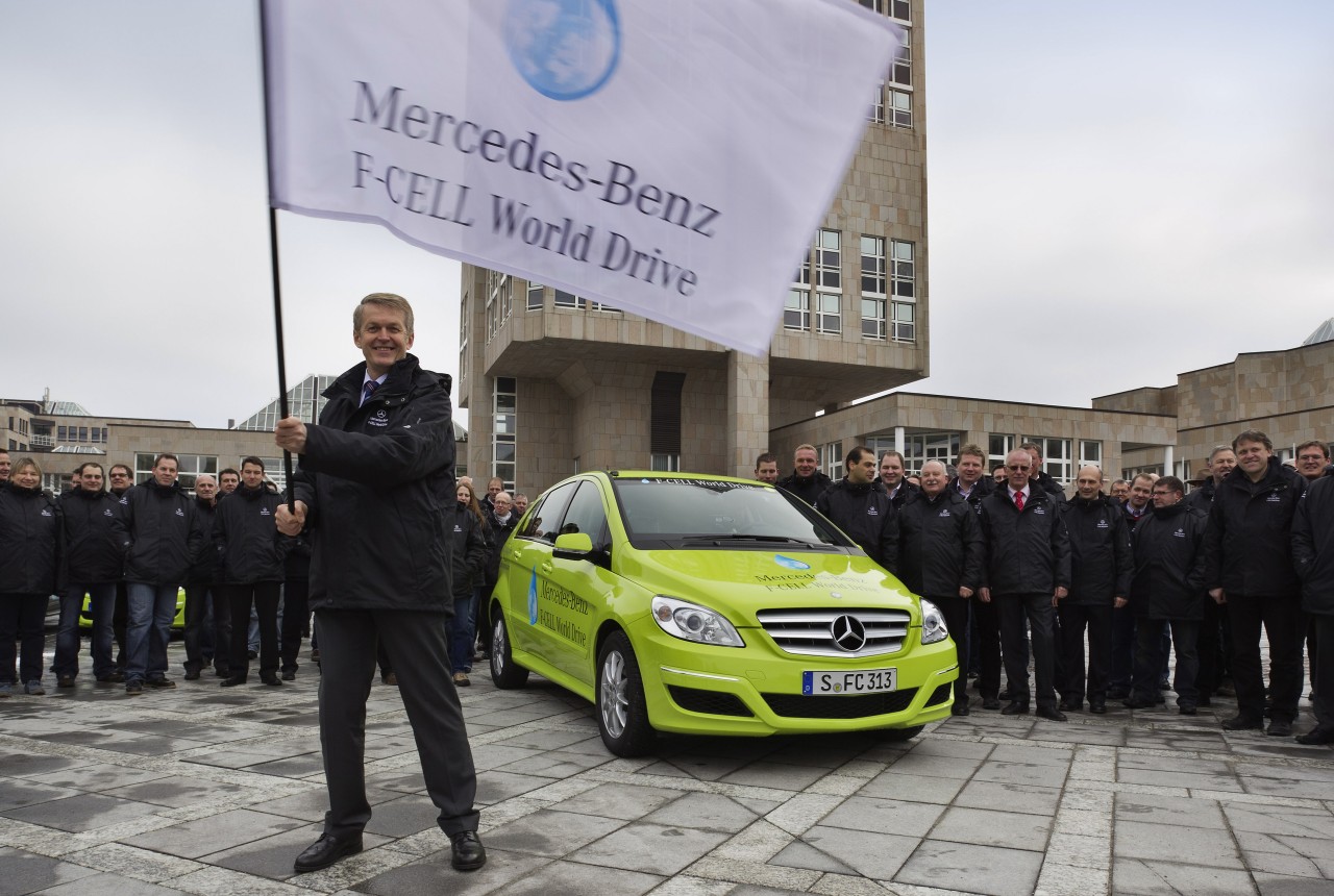 Mercedes B-Klasse F-Cell World Drive