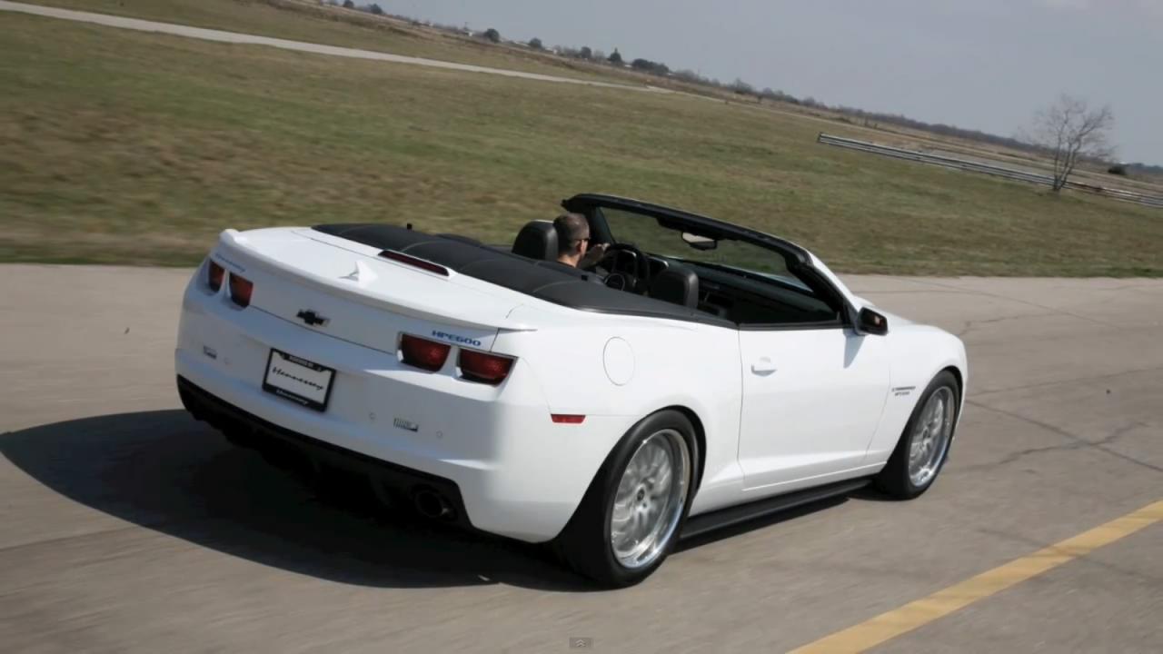 Chevrolet Camaro Convertible by Hennessey